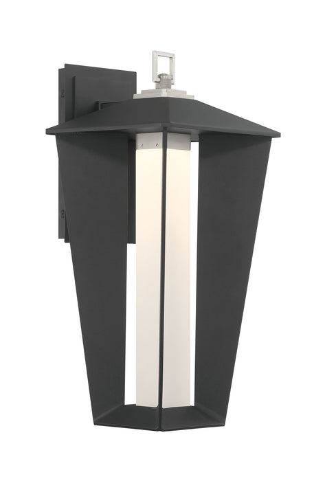 Eurofase 50048-021 Andson 19" Satin Nickel-Sand Black Mix LED Outdoor Wall Light
