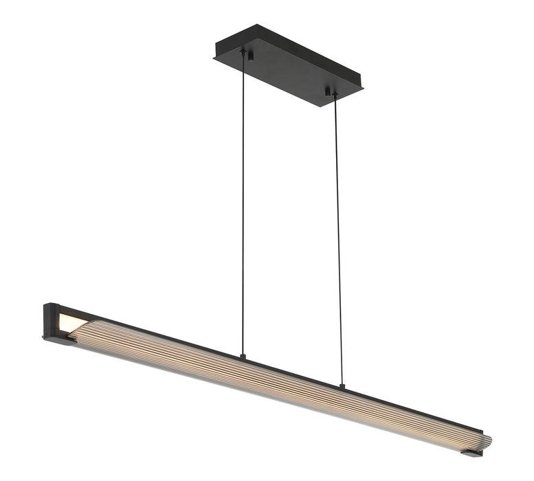 Eurofase 50058-013 Neoness 50" Matte Black LED Chandelier