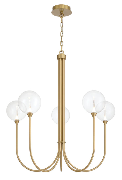 Eurofase 48922-012 Iissa 34" Gold LED Chandelier