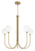 Eurofase 48922-012 Iissa 34" Gold LED Chandelier