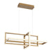 Eurofase 39323-026 Bordo 38" Satin Gold Paint LED Chandelier