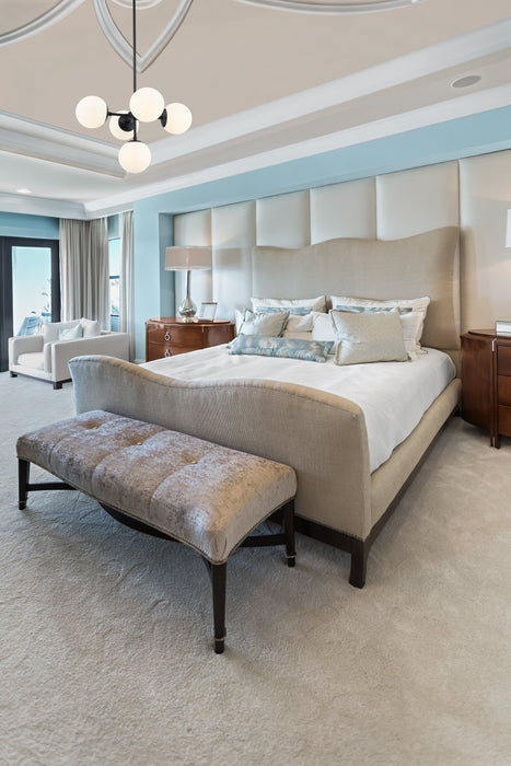 Pendant Z-Lite 730-5MB Matte Black Midnetic 5 Light Pendant Z-Lite