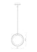 Pendant Z-Lite 730MP-MB Matte Black Midnetic 1 Light Pendant Z-Lite