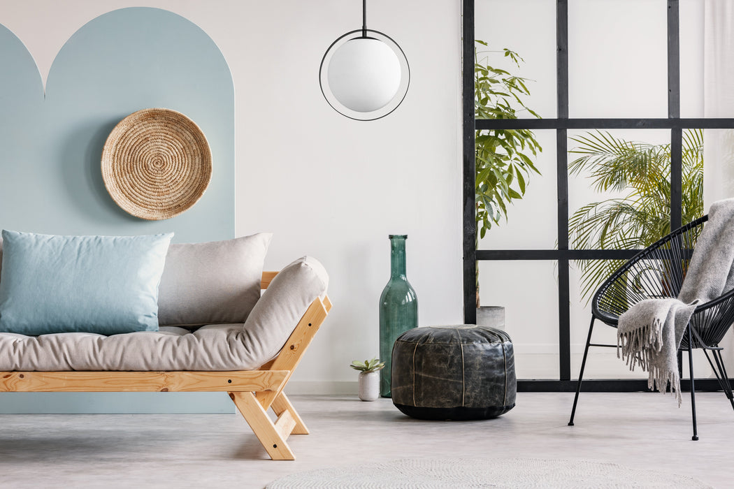 Pendant Z-Lite 730P12-MB Matte Black Midnetic 1 Light Pendant Z-Lite