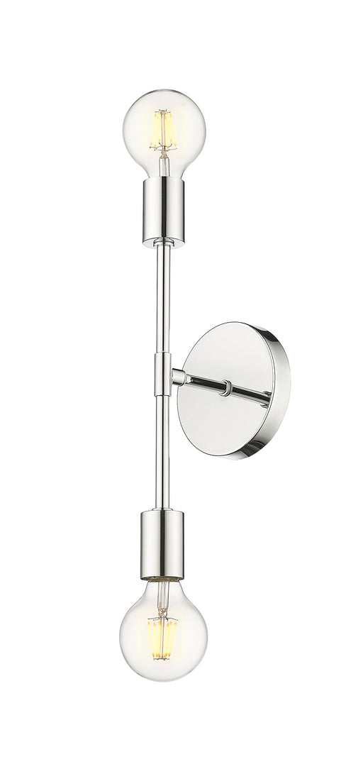 Wall Sconce Z-Lite 731-2S-CH Chrome Modernist 2 Light Wall Sconce Z-Lite