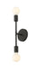 Wall Sconce Z-Lite 731-2S-MB Matte Black Modernist 2 Light Wall Sconce Z-Lite