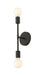 Wall Sconce Z-Lite 731-2S-MB Matte Black Modernist 2 Light Wall Sconce Z-Lite