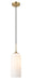 Pendant Z-Lite 732P17-HBR Heritage Brass Monty 1 Light Pendant Z-Lite