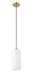 Pendant Z-Lite 732P17-HBR Heritage Brass Monty 1 Light Pendant Z-Lite