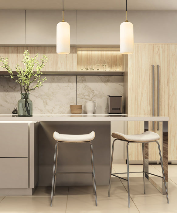 Pendant Z-Lite 732P17-HBR Heritage Brass Monty 1 Light Pendant Z-Lite