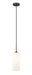 Pendant Z-Lite 732P17-MB Matte Black Monty 1 Light Pendant Z-Lite