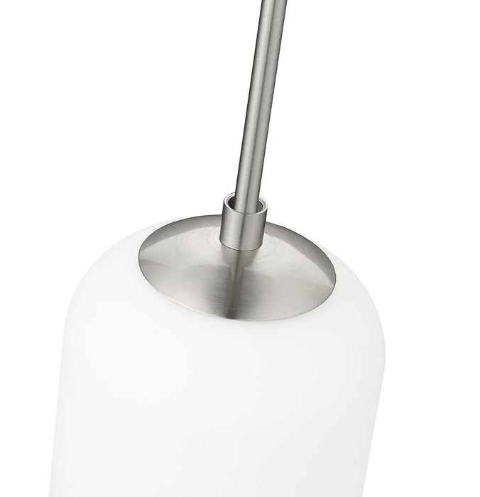 Pendant Z-Lite 732P22-BN Brushed Nickel Monty 1 Light Pendant Z-Lite