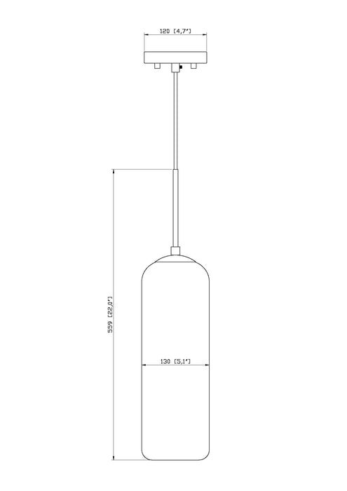 Pendant Z-Lite 732P22-BN Brushed Nickel Monty 1 Light Pendant Z-Lite