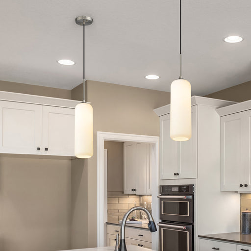 Pendant Z-Lite 732P22-BN Brushed Nickel Monty 1 Light Pendant Z-Lite