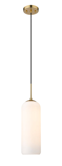 Pendant Z-Lite 732P22-HBR Heritage Brass Monty 1 Light Pendant Z-Lite
