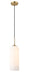 Pendant Z-Lite 732P22-HBR Heritage Brass Monty 1 Light Pendant Z-Lite