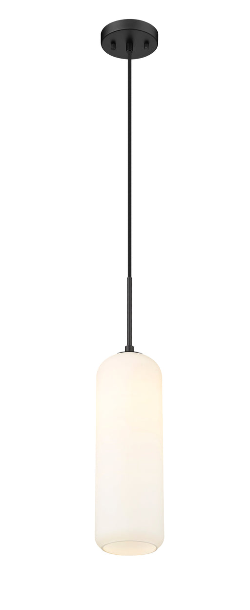 Pendant Z-Lite 732P22-MB Matte Black Monty 1 Light Pendant Z-Lite