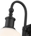 Wall Sconce Z-Lite 733-1S-MB Matte Black Bryant 1 Light Wall Sconce Z-Lite