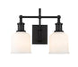 Vanity Z-Lite 733-2V-MB Matte Black Bryant 2 Light Vanity Z-Lite