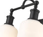 Vanity Z-Lite 733-2V-MB Matte Black Bryant 2 Light Vanity Z-Lite