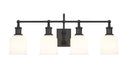 Vanity Z-Lite 733-4V-MB Matte Black Bryant 4 Light Vanity Z-Lite