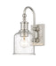 Wall Sconce Z-Lite 734-1S-BN Brushed Nickel Bryant 1 Light Wall Sconce Z-Lite