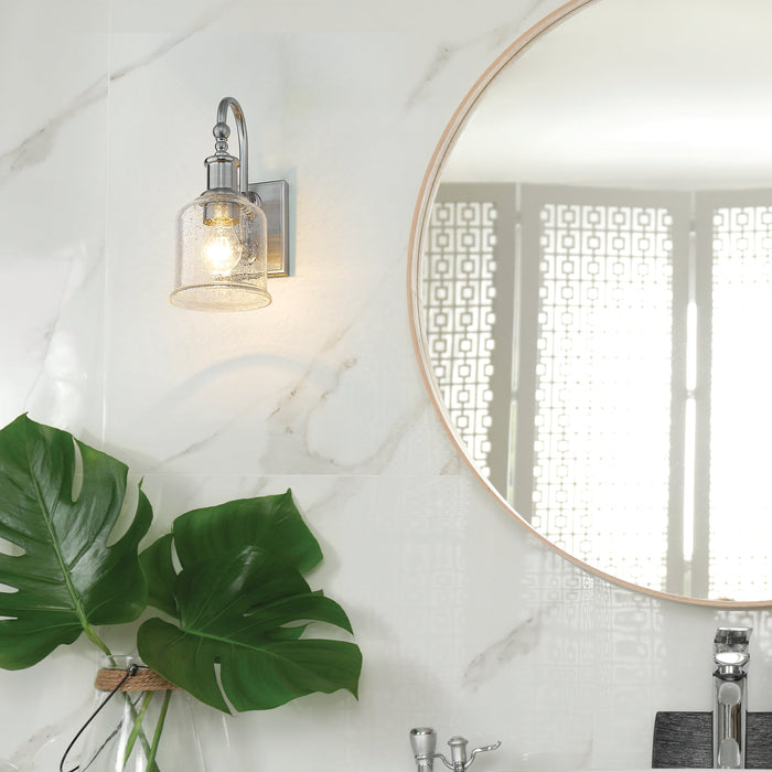 Wall Sconce Z-Lite 734-1S-BN Brushed Nickel Bryant 1 Light Wall Sconce Z-Lite