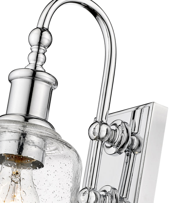 Wall Sconce Z-Lite 734-1S-CH Chrome Bryant 1 Light Wall Sconce Z-Lite