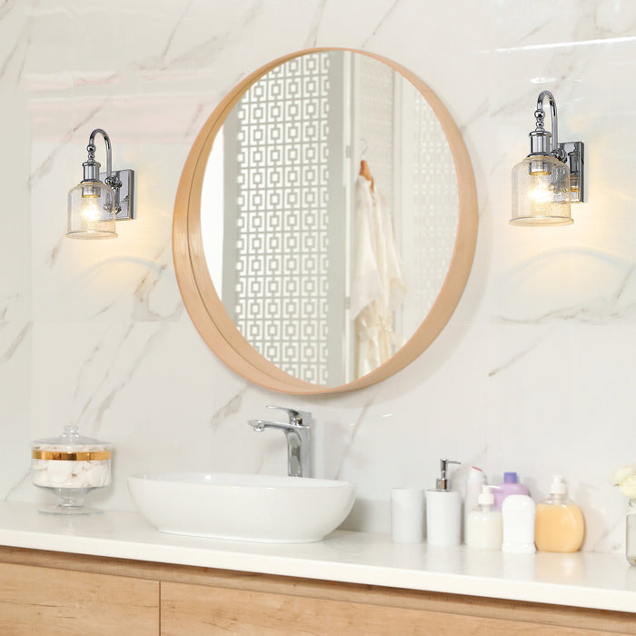 Wall Sconce Z-Lite 734-1S-CH Chrome Bryant 1 Light Wall Sconce Z-Lite