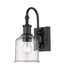 Wall Sconce Z-Lite 734-1S-MB Matte Black Bryant 1 Light Wall Sconce Z-Lite