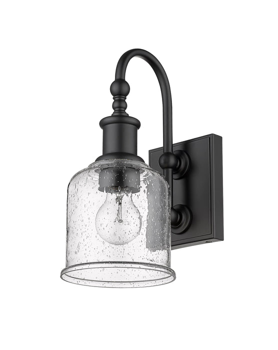 Wall Sconce Z-Lite 734-1S-MB Matte Black Bryant 1 Light Wall Sconce Z-Lite