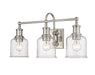 Vanity Z-Lite 734-3V-BN Brushed Nickel Bryant 3 Light Vanity Z-Lite