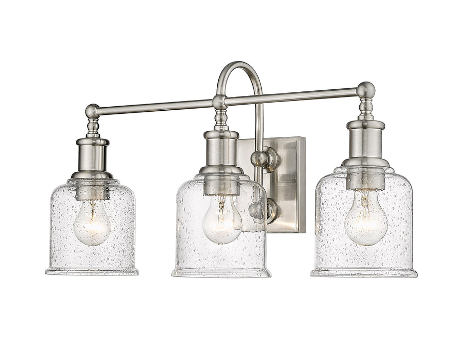 Vanity Z-Lite 734-3V-BN Brushed Nickel Bryant 3 Light Vanity Z-Lite