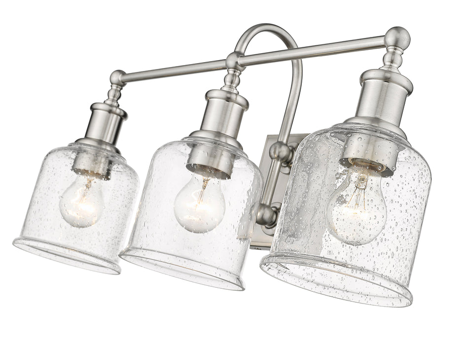Vanity Z-Lite 734-3V-BN Brushed Nickel Bryant 3 Light Vanity Z-Lite