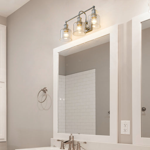 Vanity Z-Lite 734-3V-BN Brushed Nickel Bryant 3 Light Vanity Z-Lite