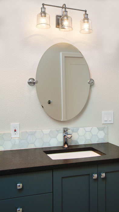 Vanity Z-Lite 734-3V-BN Brushed Nickel Bryant 3 Light Vanity Z-Lite