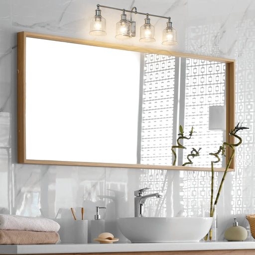 Vanity Z-Lite 734-4V-BN Brushed Nickel Bryant 4 Light Vanity Z-Lite