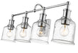 Vanity Z-Lite 734-4V-CH Chrome Bryant 4 Light Vanity Z-Lite