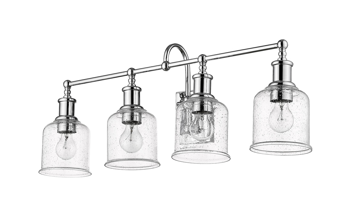 Vanity Z-Lite 734-4V-CH Chrome Bryant 4 Light Vanity Z-Lite