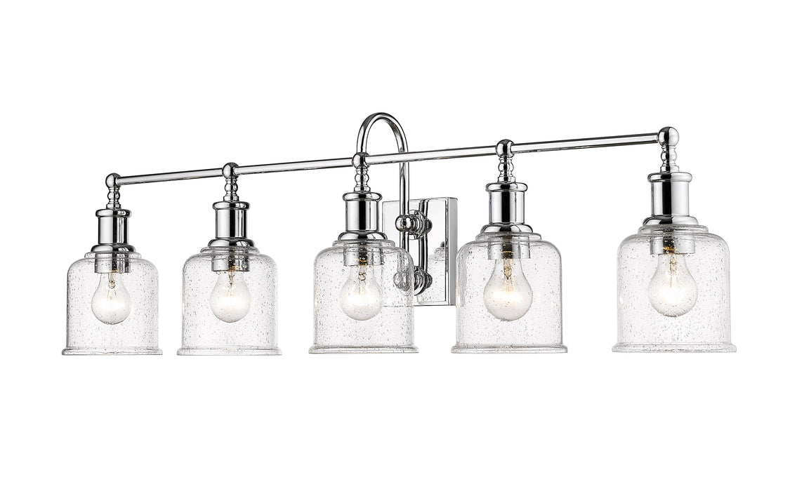 Vanity Z-Lite 734-5V-CH Chrome Bryant 5 Light Vanity Z-Lite
