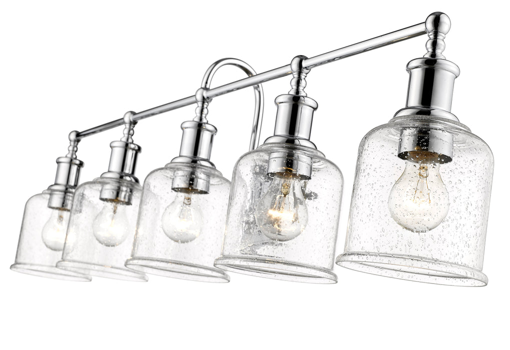 Vanity Z-Lite 734-5V-CH Chrome Bryant 5 Light Vanity Z-Lite