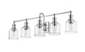 Vanity Z-Lite 734-5V-CH Chrome Bryant 5 Light Vanity Z-Lite