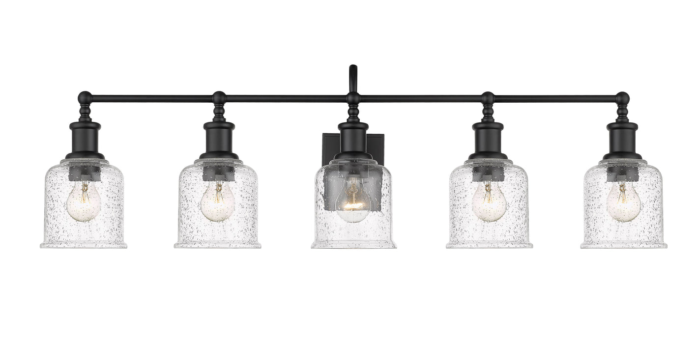 Vanity Z-Lite 734-5V-MB Matte Black Bryant 5 Light Vanity Z-Lite