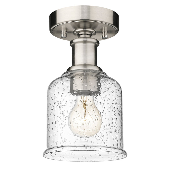 Flush Mount Z-Lite 734F1-BN Brushed Nickel Bryant 1 Light Flush Mount Z-Lite