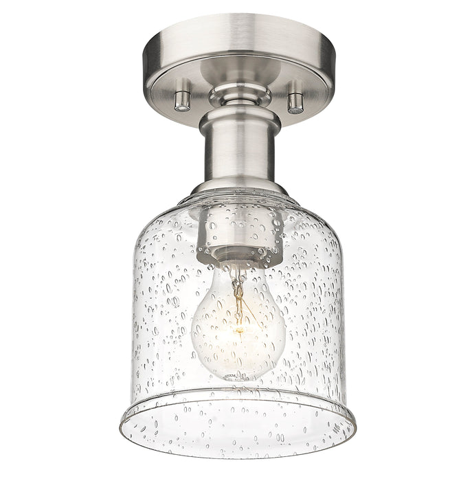 Flush Mount Z-Lite 734F1-BN Brushed Nickel Bryant 1 Light Flush Mount Z-Lite