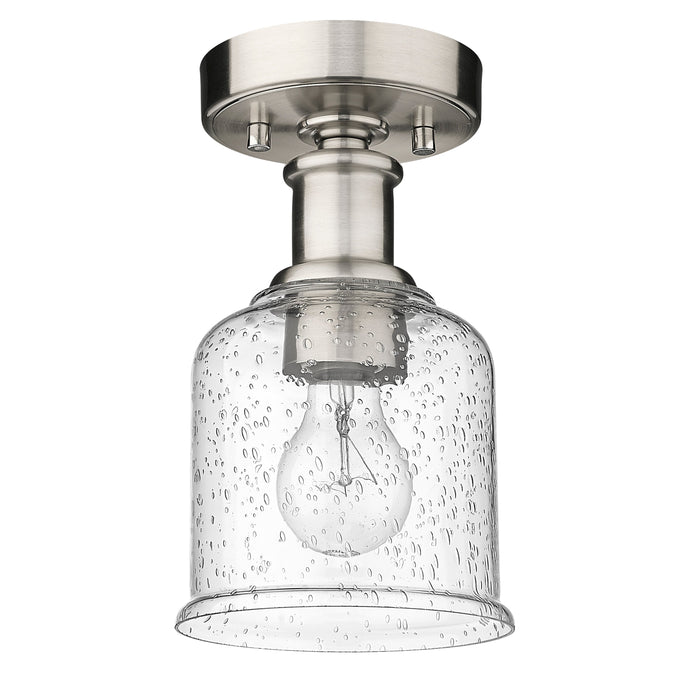 Flush Mount Z-Lite 734F1-BN Brushed Nickel Bryant 1 Light Flush Mount Z-Lite