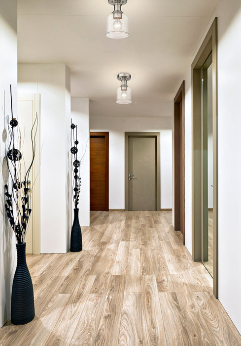 Flush Mount Z-Lite 734F1-BN Brushed Nickel Bryant 1 Light Flush Mount Z-Lite