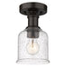 Flush Mount Z-Lite 734F1-BRZ Bronze Bryant 1 Light Flush Mount Z-Lite