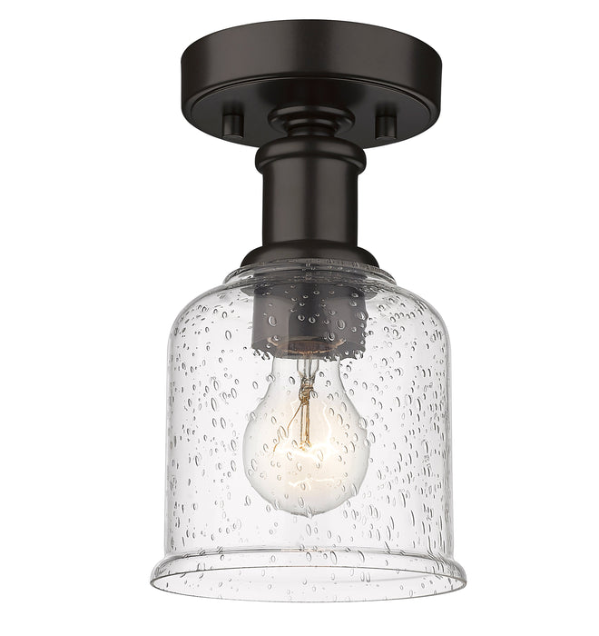 Flush Mount Z-Lite 734F1-BRZ Bronze Bryant 1 Light Flush Mount Z-Lite