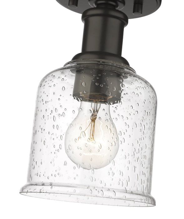 Flush Mount Z-Lite 734F1-BRZ Bronze Bryant 1 Light Flush Mount Z-Lite